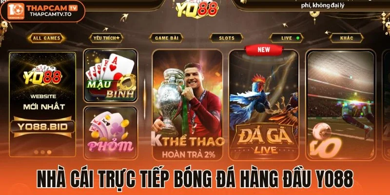 Nhà cái trực tiếp bóng đá hàng đầu Yo88