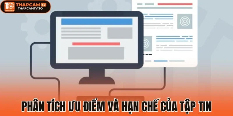Phân tích ưu điểm và hạn chế của tập tin