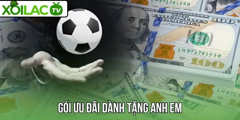 Gói ưu đãi dành tặng anh em