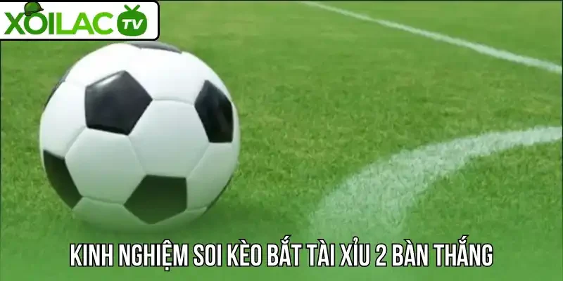 Kinh nghiệm soi kèo bắt tài xỉu 2 bàn thắng