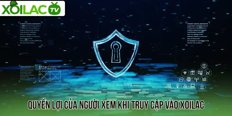 Quyền lợi của người xem khi truy cập vào Xoilac